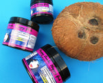 Coconut water hair gel in various sizes